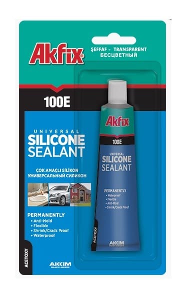 Силикон AKFIX 50мл прозрачный /24/