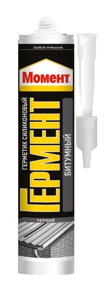 Герм. ГЕРМЕНТ Битумный /черный/ (300 мл) 12шт
