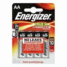 Батарейка Energizer MAX Alk LR6/E91/AA BP4 цена за 1 бл