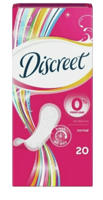  DISCREET женск.гигиен. прокладки ежедн.Normal Single 20шт./18
