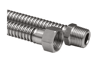 Сильфонная подводка для газа 1/2" в/н  60 см (AQUALINK   50/1)