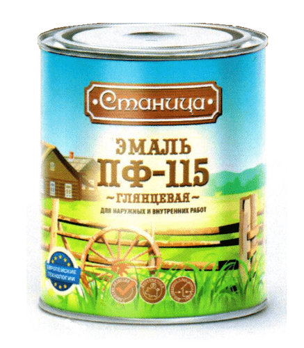 Грунт-эмаль СТАНИЦА  3 в 1 синяя 0,8кг 