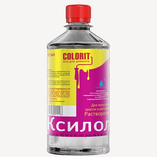 Ксилол 0,9л 20шт/кор Химпродукт
