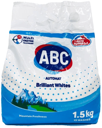АВС 1,5 кг порошок Горная Свежесть Brilliant Whites /12