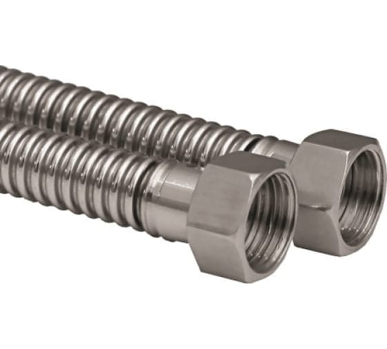 Сильфонная подводка для газа 3/4" в/в  80 см (AQUALINK 50/1)