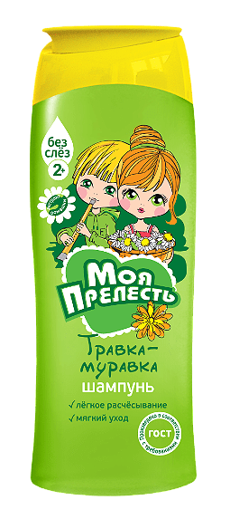 НЕ ИСП, "Моя Прелесть" Шампунь  "Травка-Муравка" 250 мл/18