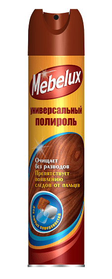 ни Полироль д/мебели д/любых поверхностей 300 см /12/