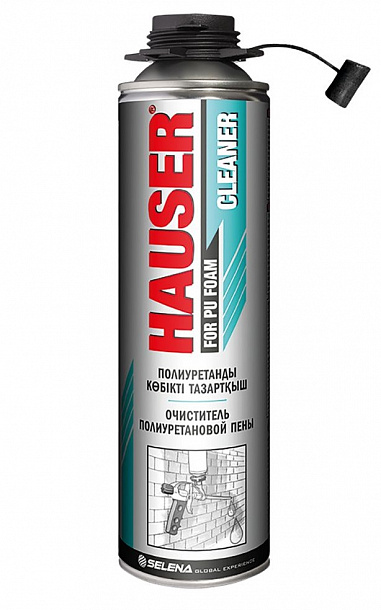 Очиститель пены HAUSER 360г (320мл) 12шт/упак