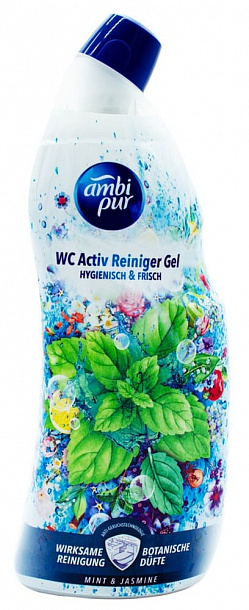 Гель для чистки унитаза Ambipur MINI&JASMINE 750 мл/8
