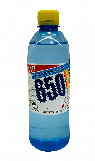 Растворитель "650" 0,5л (25 шт/кор) Кропоткин