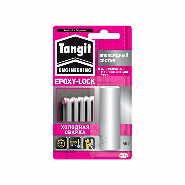 Эпоксидный состав Tangit Epoxy-Lock, 48г 32шт/упак
