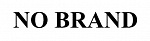 No brand