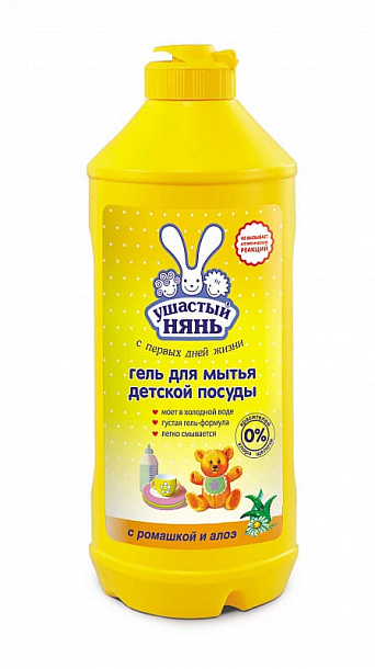 НИ УШАСТЫЙ НЯНЬ моющее ср-во д/дет.посуды 500 мл /сп 5/кор 20/