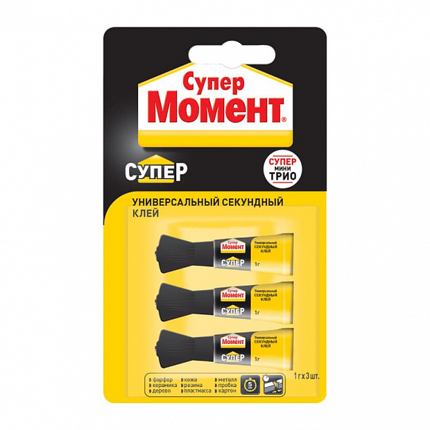 Супер Момент  Супер мини-трио, 1г*3шт б/к в ш/б (12)