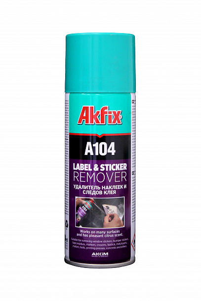 Akfix A104 Очиститель наклеек, 200 мл.