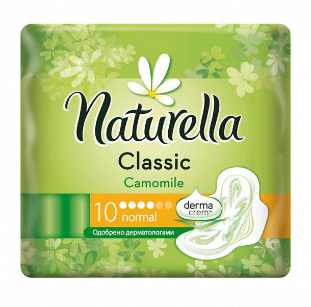 NATURELLA Классик Нормал женск.гигиен. прокладки 10/24/