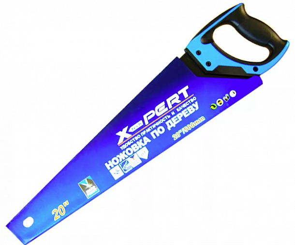 Ножовка  по дереву X-PERT  500 ПЛАСТ РУЧКА  48шт/упак