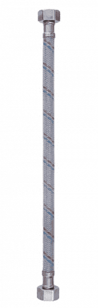 Подводка с ПВХ покрытием для воды 1/2" вн-вн  40 см (AQUALINE 200/10)