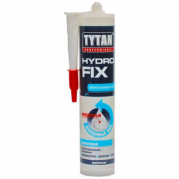 Клей монтажный Tytan Hydro  Fix  310мл 12 шт/упак