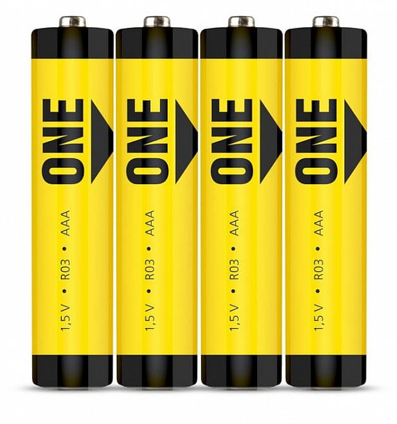Батарейка солевая Smartbuy ONE R03/4S (60/600)  (SOBZ-3A04S)