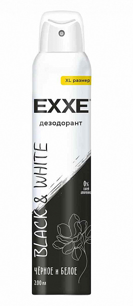 EXXE СПРЕЙ Женский дезодорант Black&white, 150 мл (6шт)