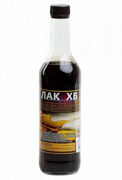 Лак ХВ-784 0,5 л. Янтарь 12 шт/кор