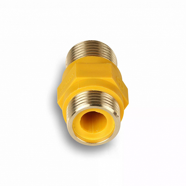 Диэлектрическая муфта для газа 3/4" н/н (AQUALINK   180/10)