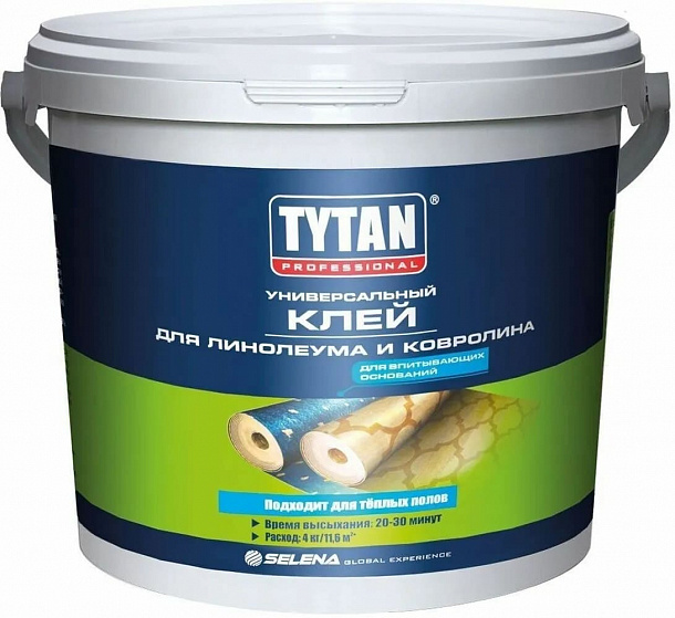 Клей Tytan для линолеума и ковролина 4кг