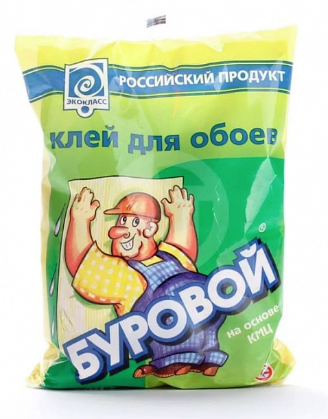 Клей "Буровой" 0,5 кг. 15 шт/кор ЭКОКЛАСС