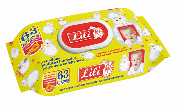 Салф.вл.63 шт.ПЛ.Клапан/для детей с экстр. кален. и витамина Е  (22) TM Lili 