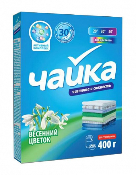 Чайка смс руч.ст. 400 гр для цветного Весенний цветок /18/